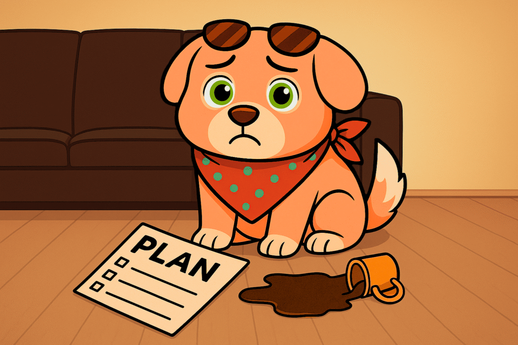 Zula i dzień na kanapie